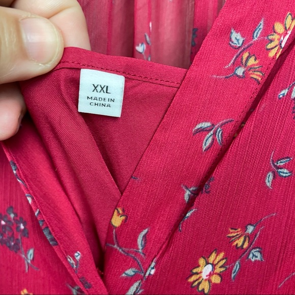 Uniqlo Joy of Prints Chiffon 3/4 dress - Picture 6 of 12